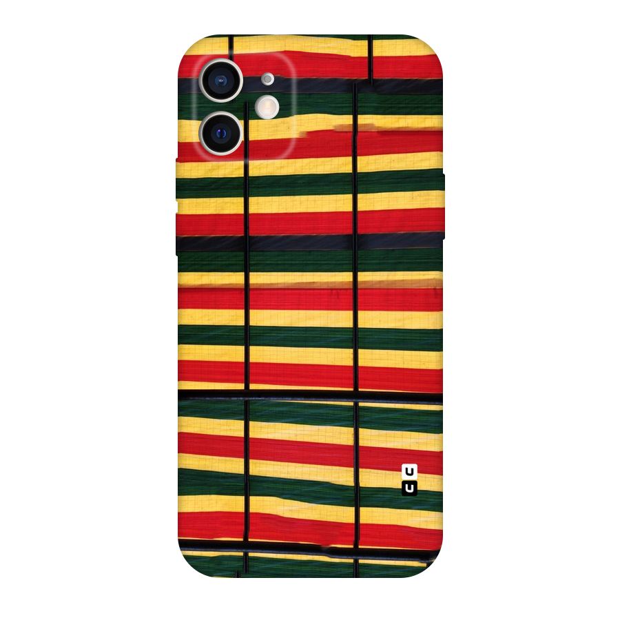 Bright Colors Lines Original Polycarbonate Back Case for iPhone 12
