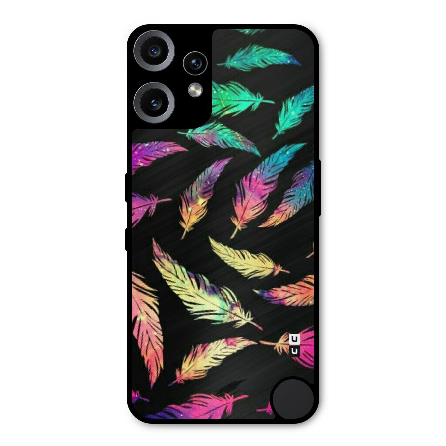 Bright Feathers Metal Back Case for Nothing CMF Phone 2 Pro