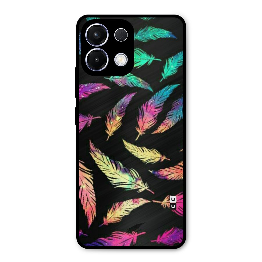 Bright Feathers Metal Back Case for Oppo K13