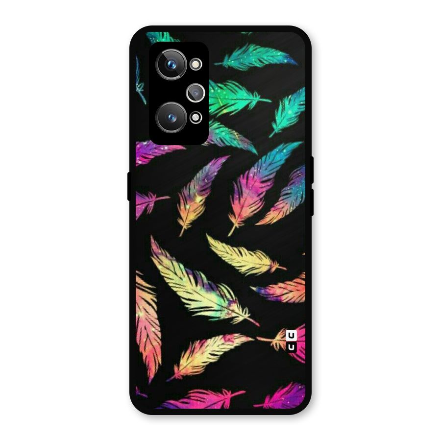 Bright Feathers Metal Back Case for Realme GT Neo 3T