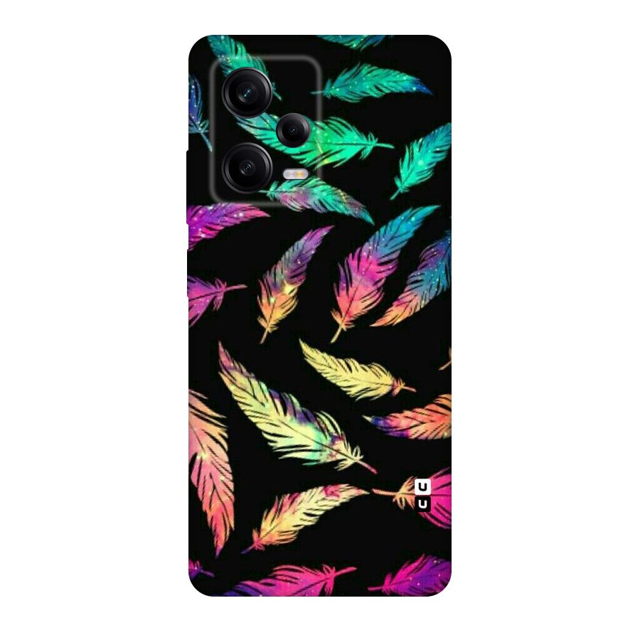 Bright Feathers Original Polycarbonate Back Case for Redmi Note 12 Pro