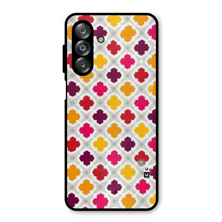 Bright Pattern Metal Back Case for Galaxy A26