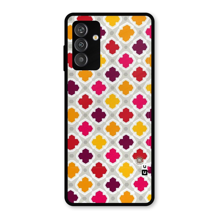 Bright Pattern Metal Back Case for Galaxy F13