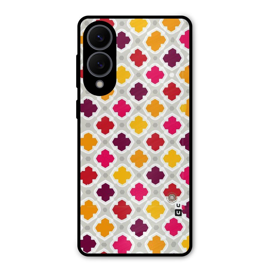 Bright Pattern Metal Back Case for Galaxy S25 Edge