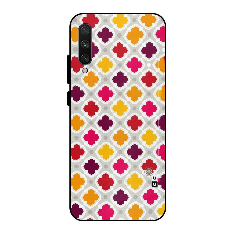 Bright Pattern Metal Back Case for Mi A3