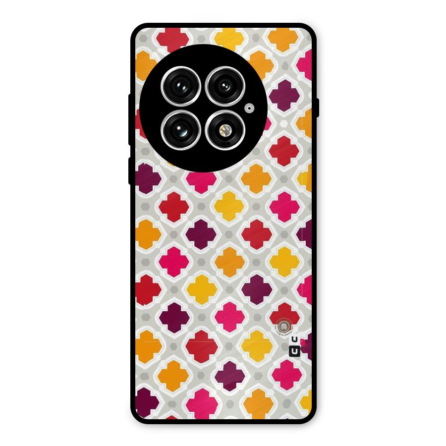 Bright Pattern Metal Back Case for OnePlus 13