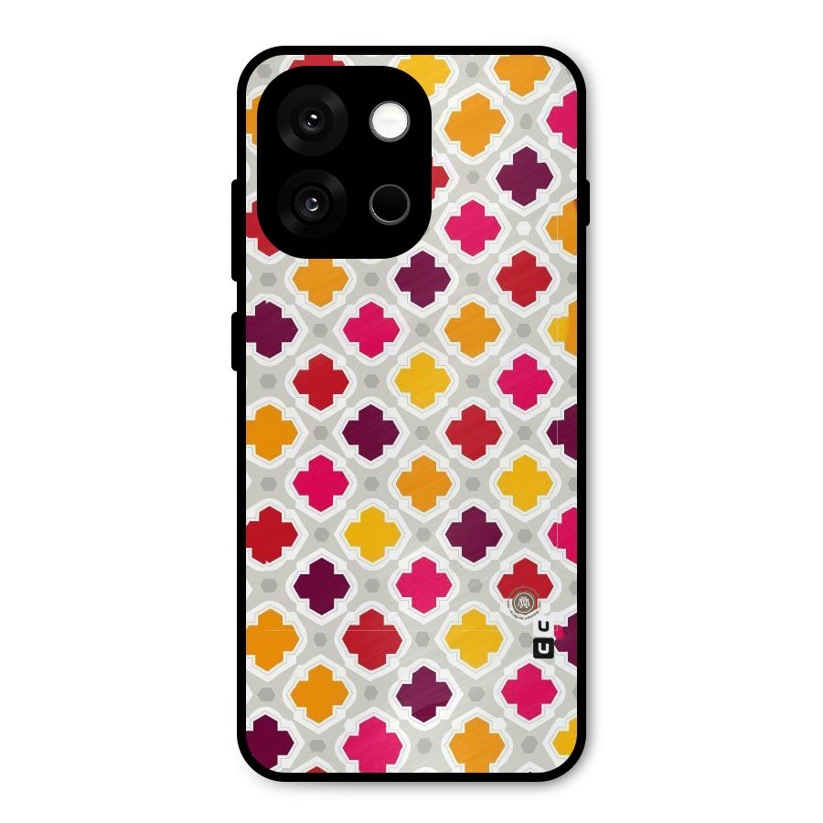 Bright Pattern Metal Back Case for OnePlus 13s