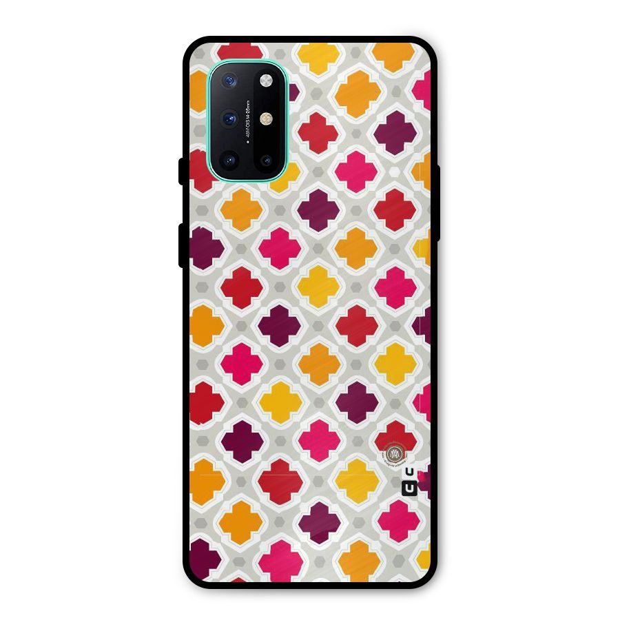 Bright Pattern Metal Back Case for OnePlus 8T