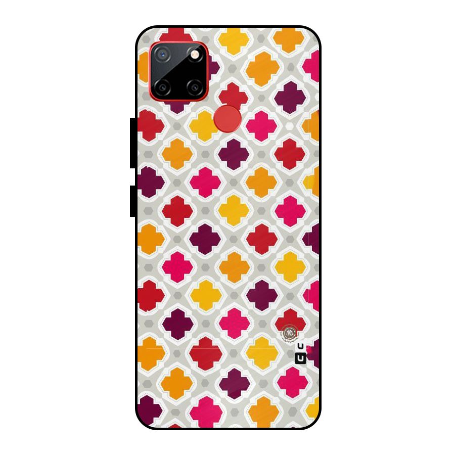 Bright Pattern Metal Back Case for Realme C12