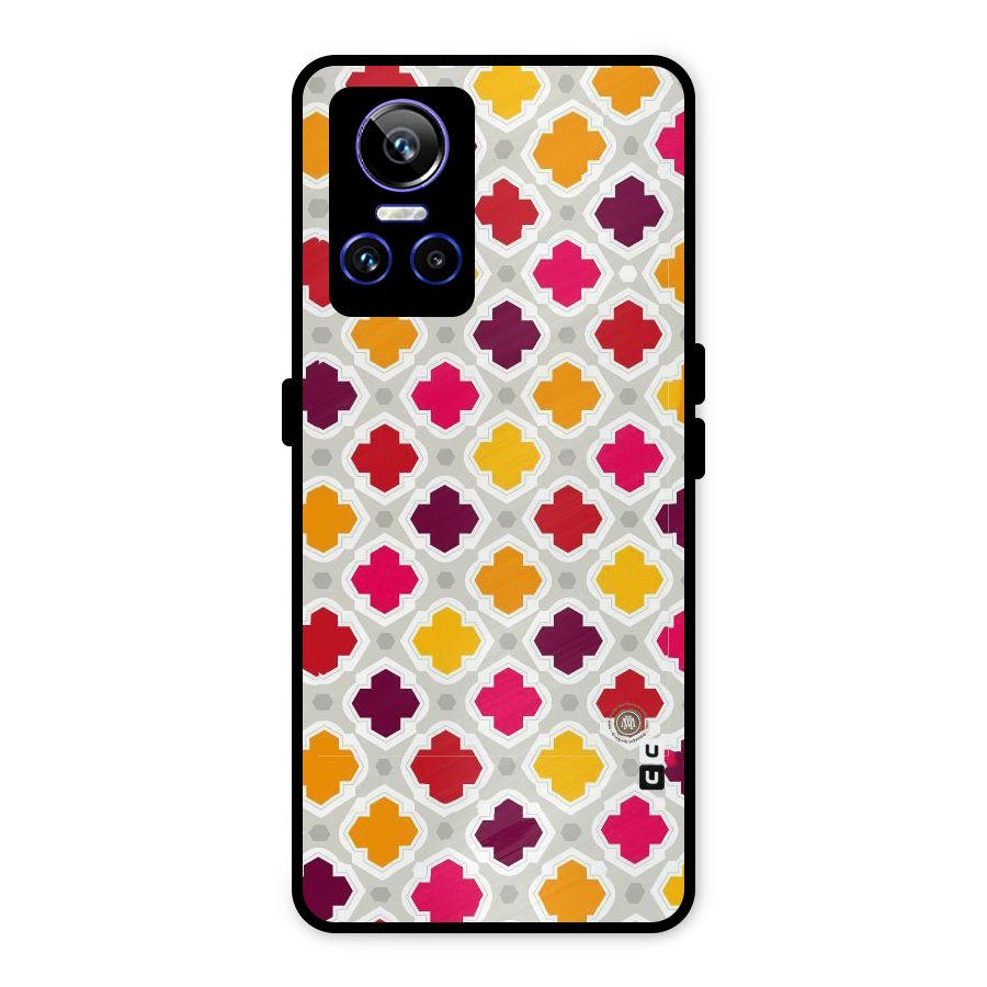 Bright Pattern Metal Back Case for Realme GT Neo 3