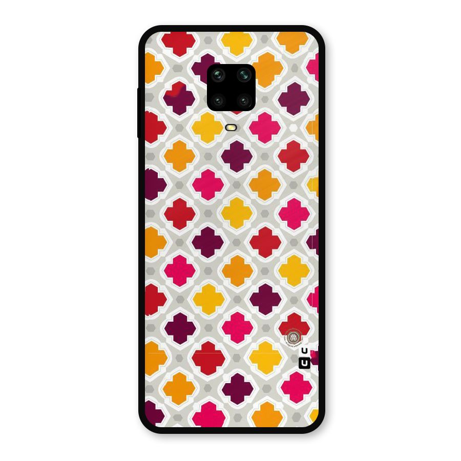 Bright Pattern Metal Back Case for Redmi Note 10 Lite