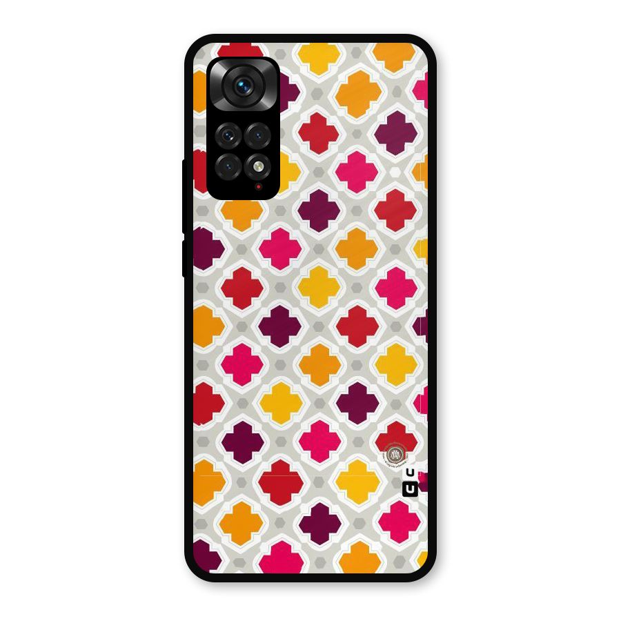 Bright Pattern Metal Back Case for Redmi Note 11s