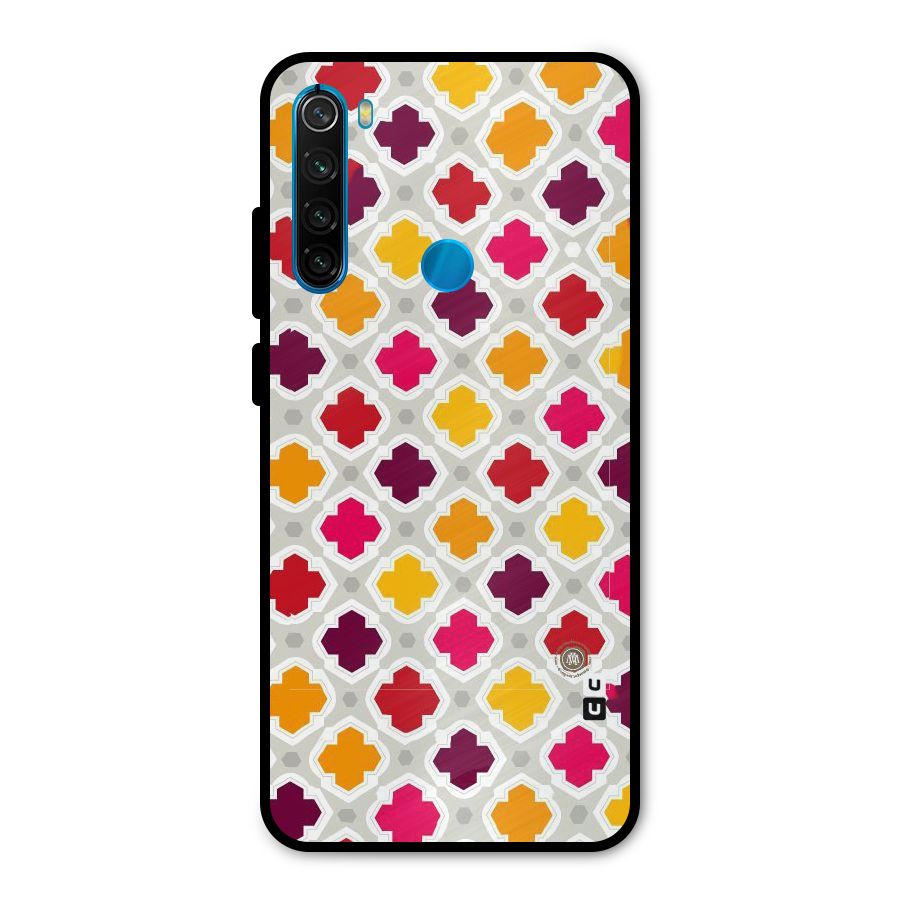 Bright Pattern Metal Back Case for Redmi Note 8