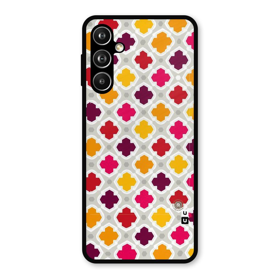 Bright Pattern Metal Back Case for Samsung Galaxy M54