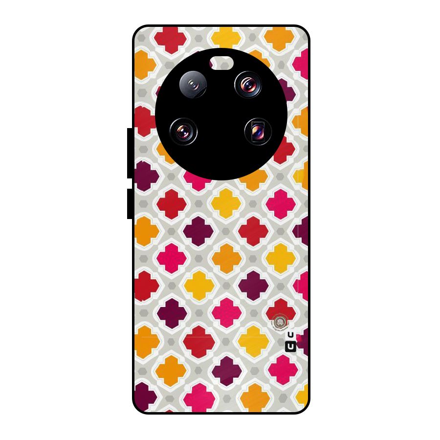 Bright Pattern Metal Back Case for Xiaomi 13 Ultra
