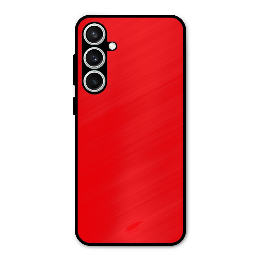 Bright Red Metal Back Case for Galaxy S23 FE