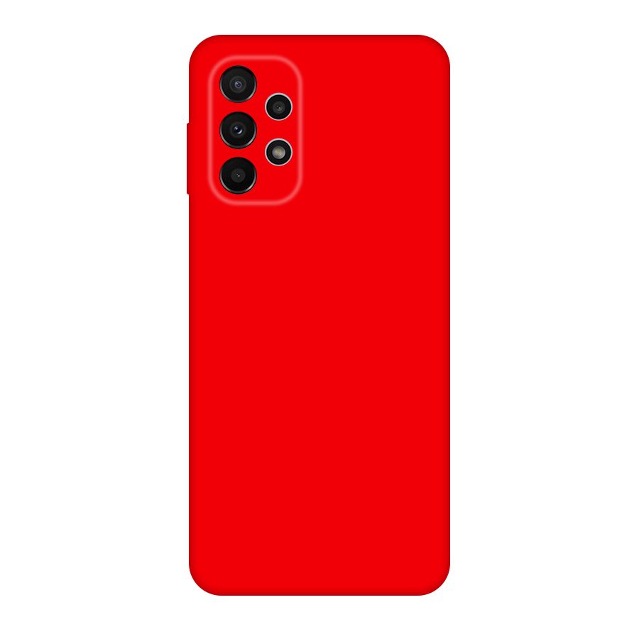 Bright Red Original Polycarbonate Back Case for Galaxy A23