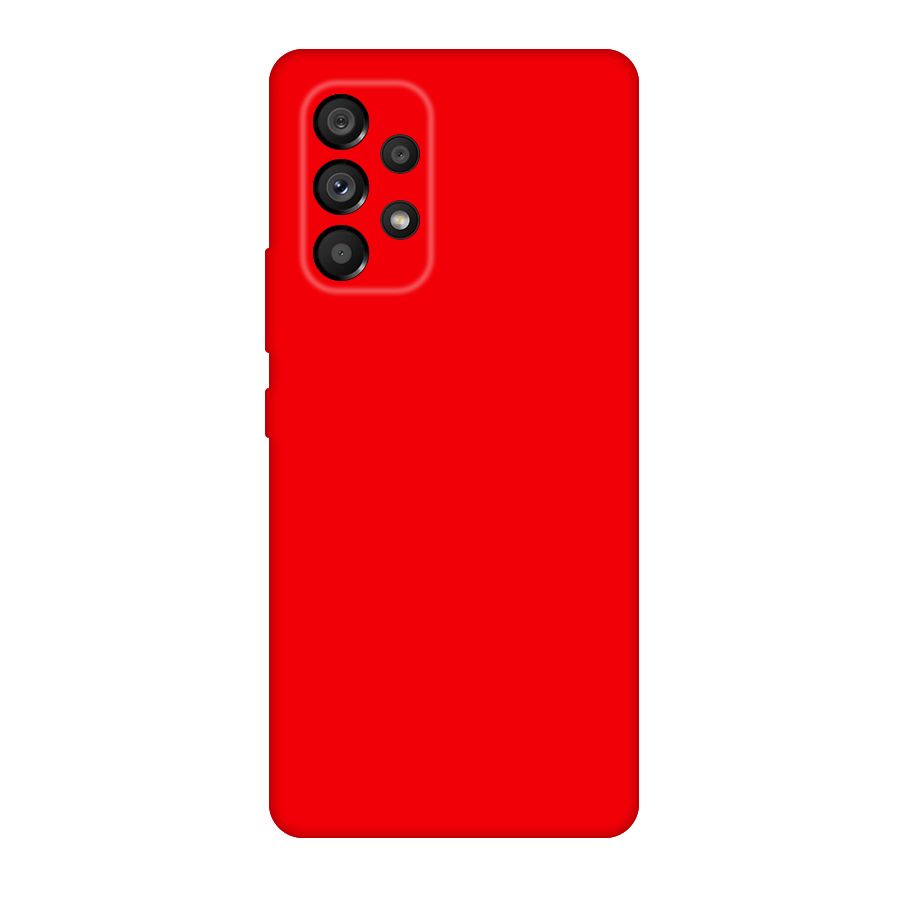 Bright Red Original Polycarbonate Back Case for Galaxy A53 5G