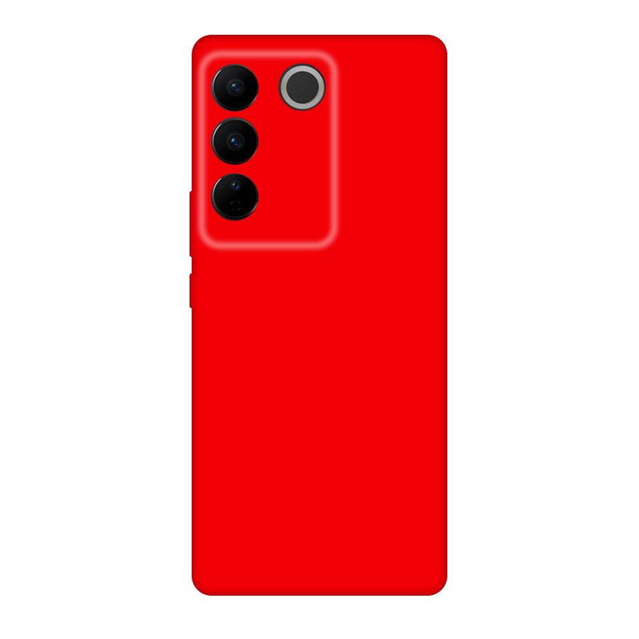 Bright Red Original Polycarbonate Back Case for Vivo V27