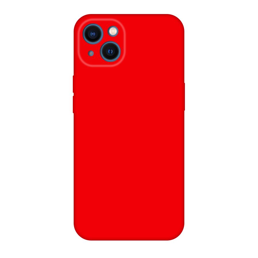 Bright Red Original Polycarbonate Back Case for iPhone 13