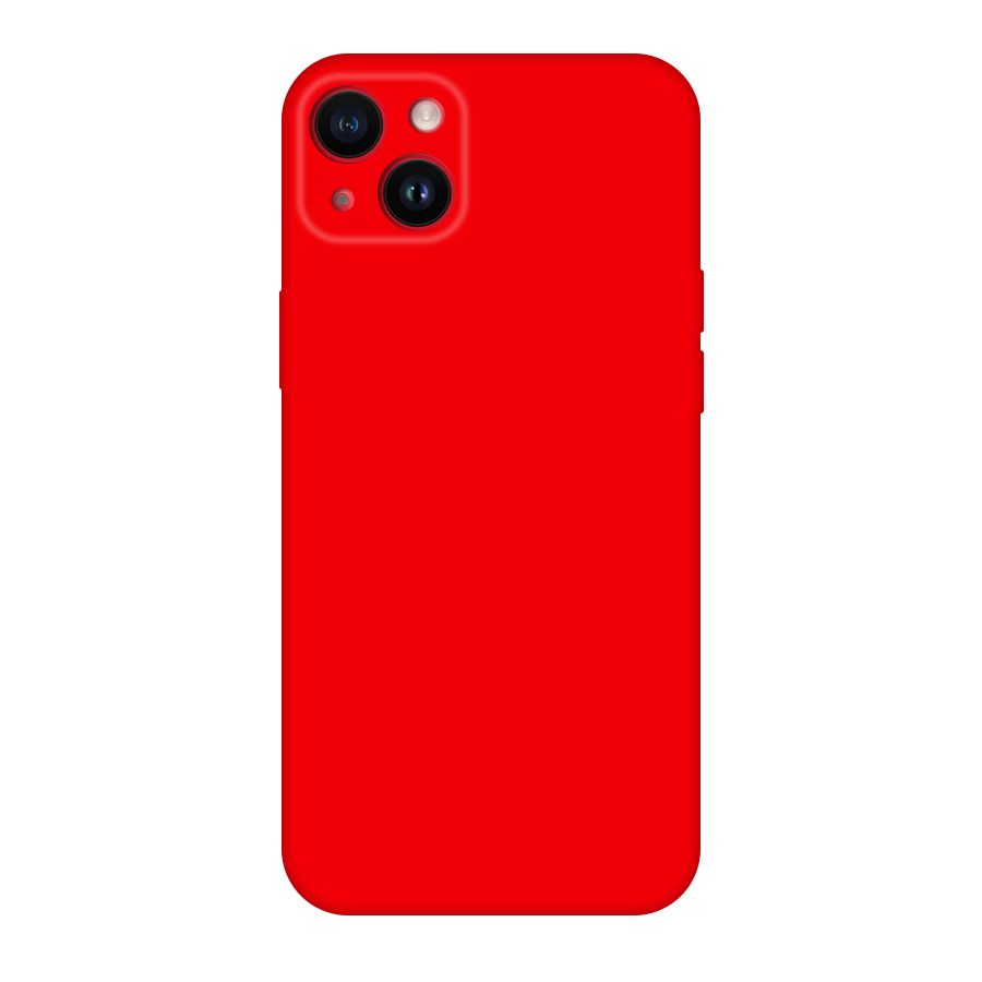 Bright Red Original Polycarbonate Back Case for iPhone 14 Plus
