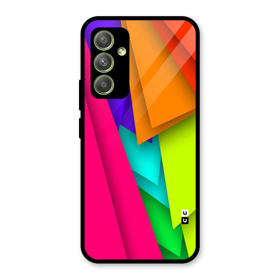 Bring In Colors Glass Back Case for Galaxy A54