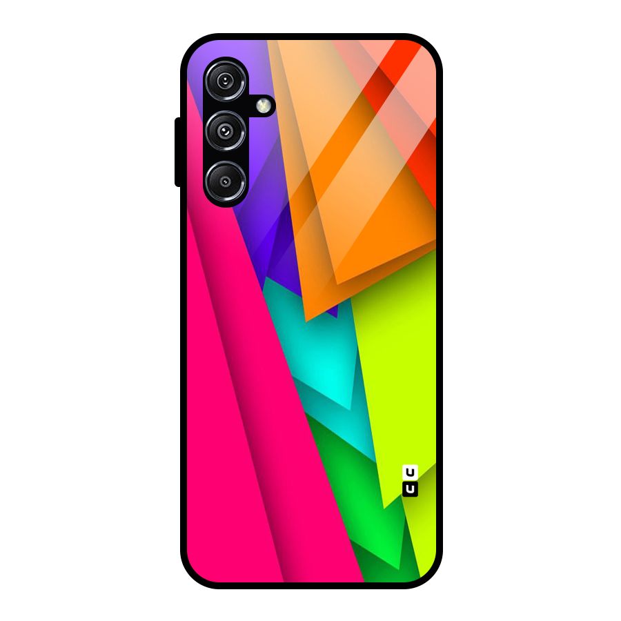 Bring In Colors Glass Back Case for Galaxy M34 5G