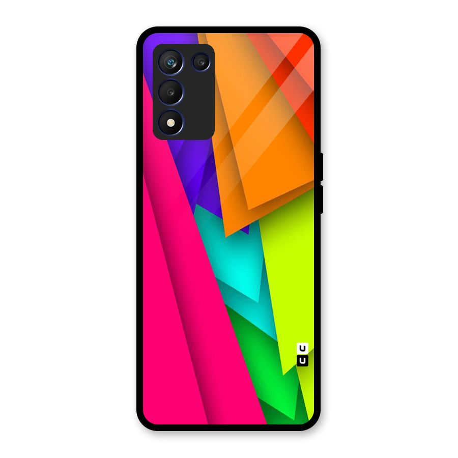 Bring In Colors Glass Back Case for Realme 9 5G Speed