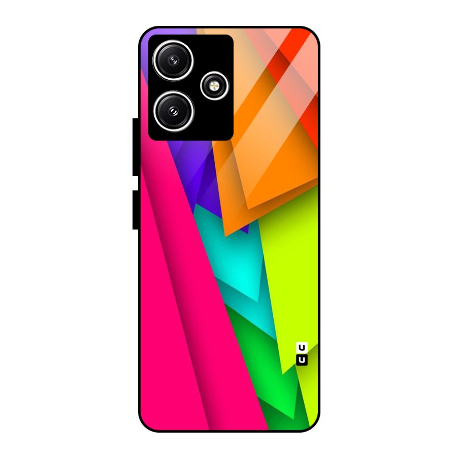 Bring In Colors Glass Back Case for Redmi 12 5G