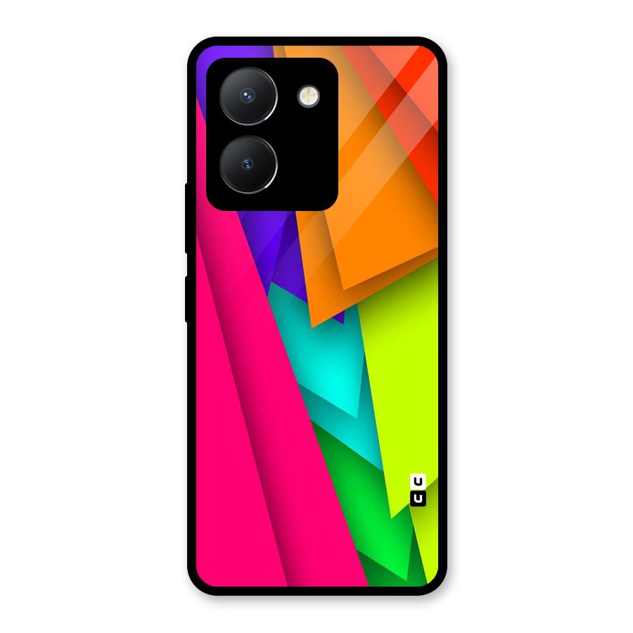 Bring In Colors Glass Back Case for Vivo Y36