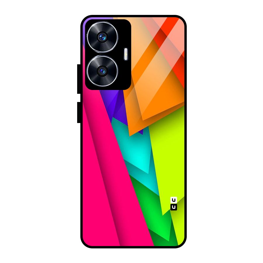 Bring In Colors Glass Back Case for realme C55