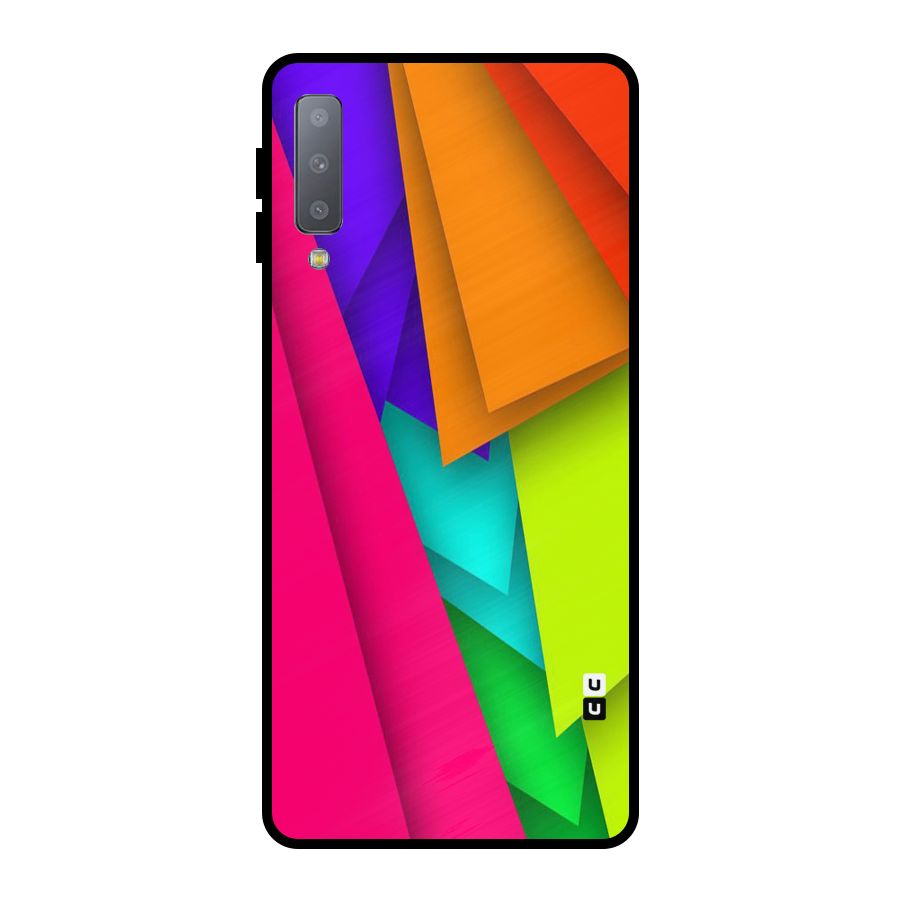 Bring In Colors Metal Back Case for Galaxy A7 (2018)