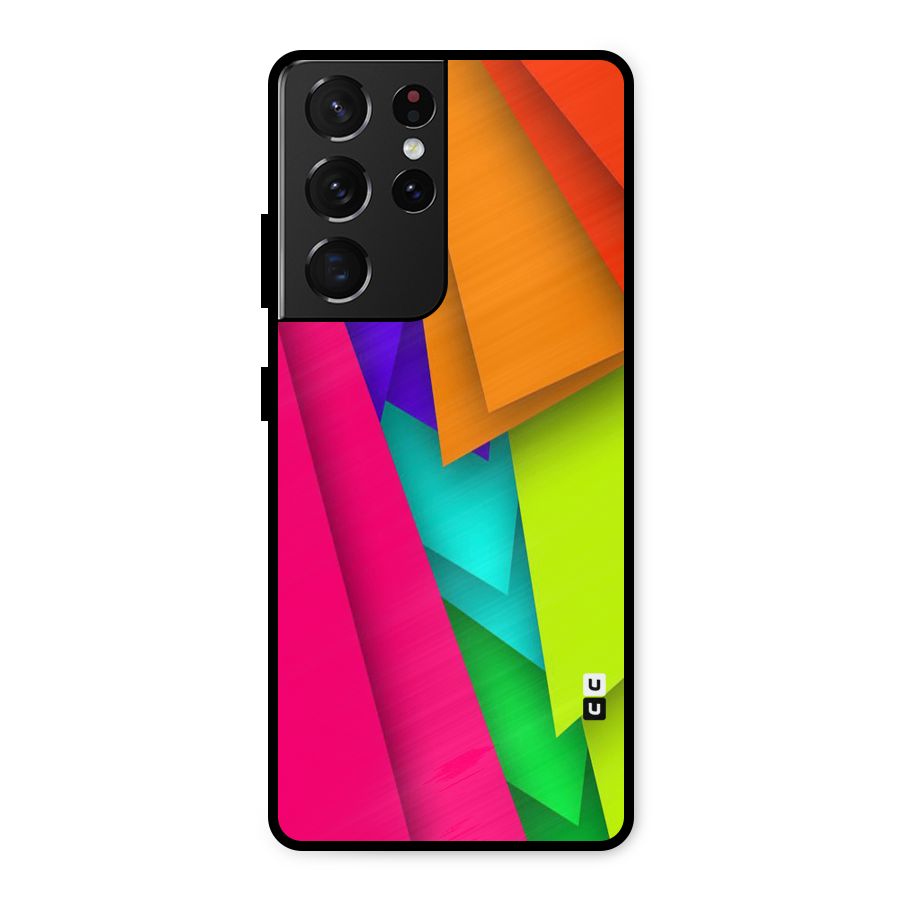 Bring In Colors Metal Back Case for Galaxy S21 Ultra 5G