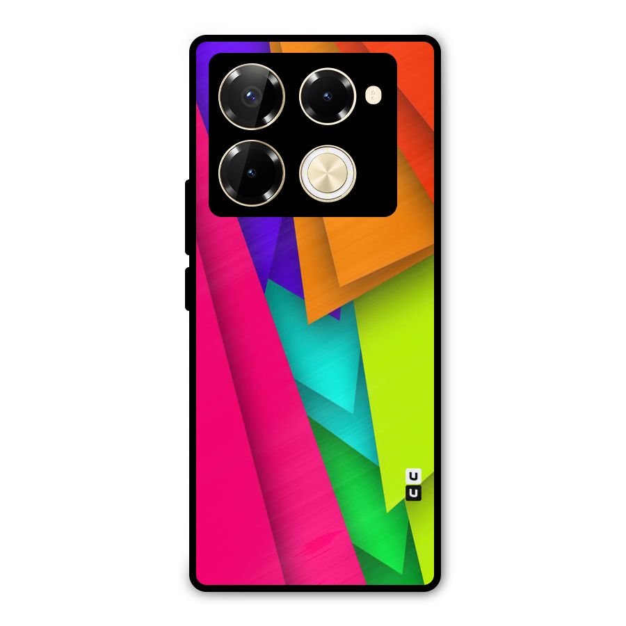 Bring In Colors Metal Back Case for Infinix Note 40 Pro