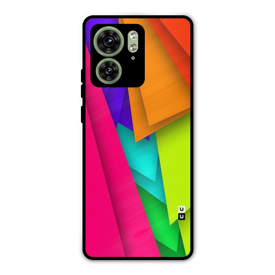 Bring In Colors Metal Back Case for Motorola Edge 40 5G