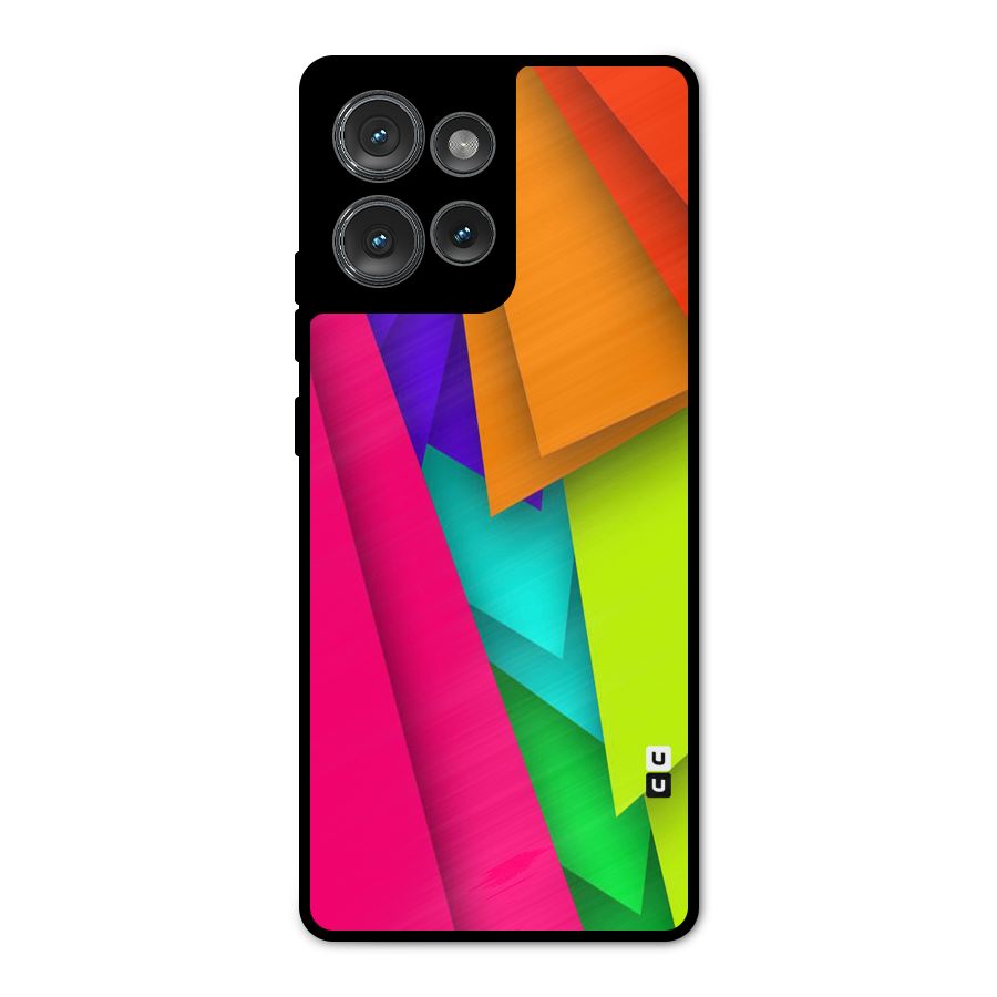 Bring In Colors Metal Back Case for Motorola Edge 50
