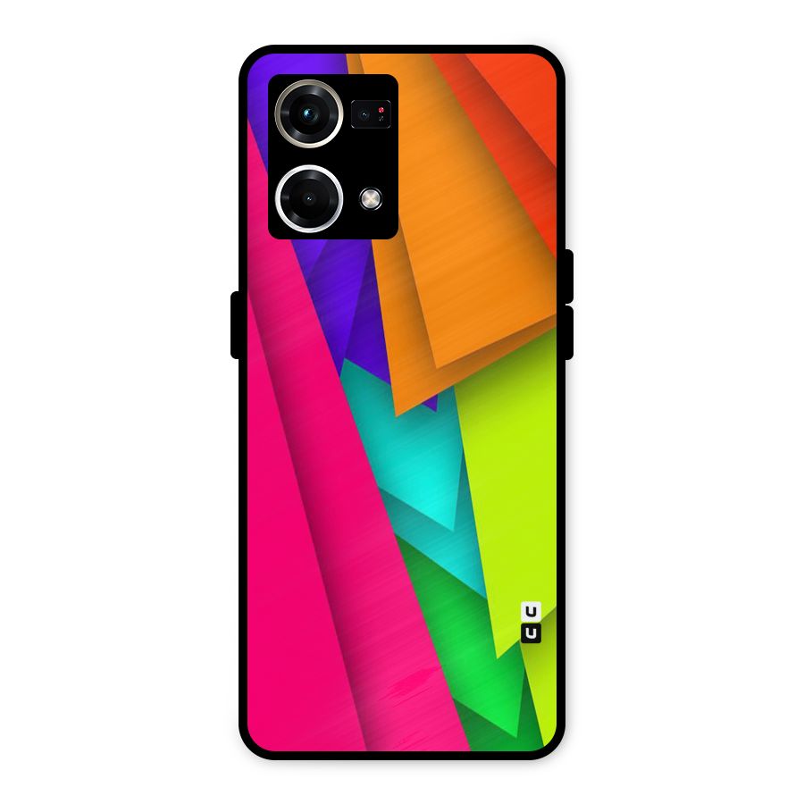 Bring In Colors Metal Back Case for Oppo F21s Pro 4G