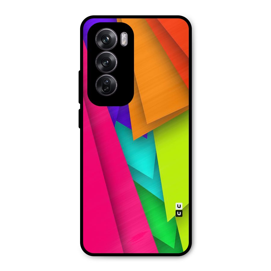 Bring In Colors Metal Back Case for Oppo Reno12 Pro