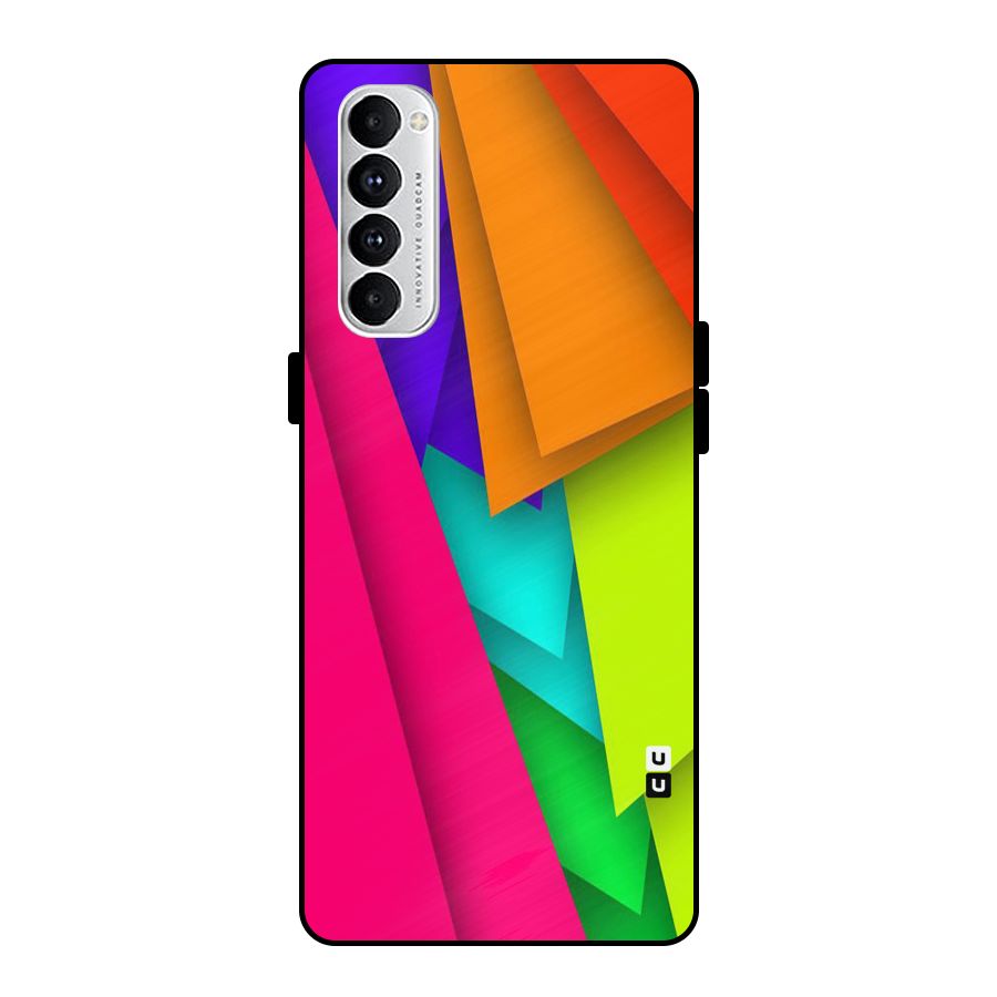 Bring In Colors Metal Back Case for Oppo Reno4 Pro