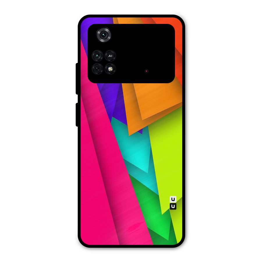 Bring In Colors Metal Back Case for Poco M4 Pro 4G