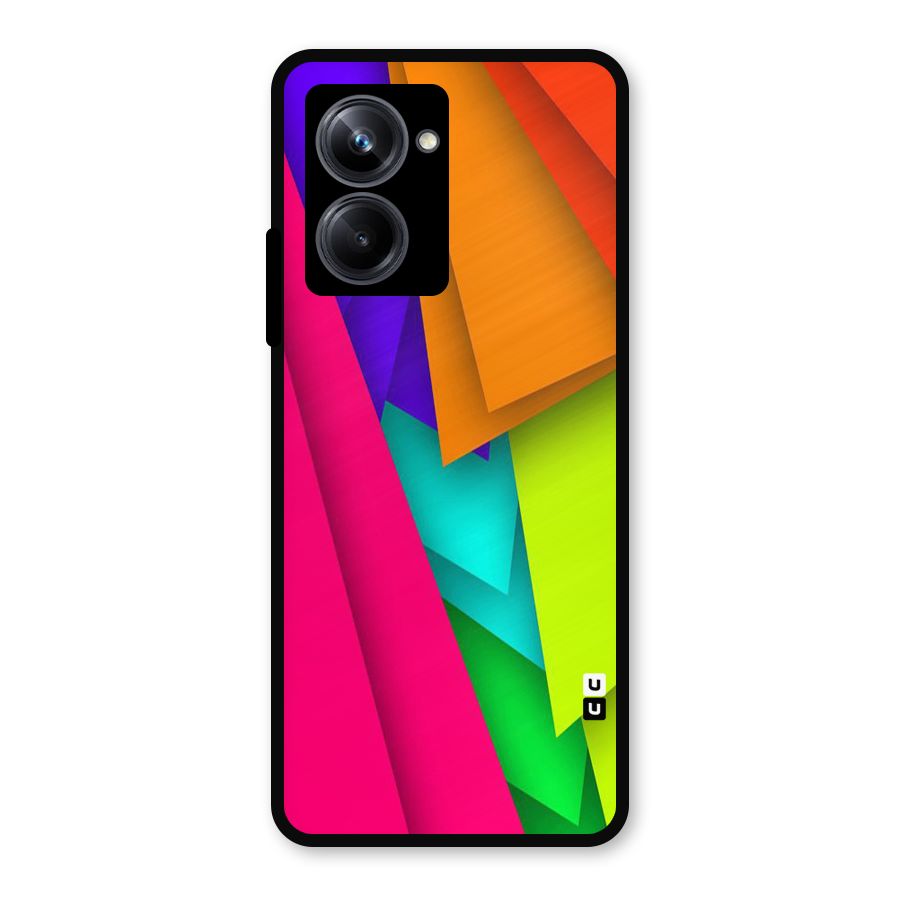 Bring In Colors Metal Back Case for Realme 10 Pro