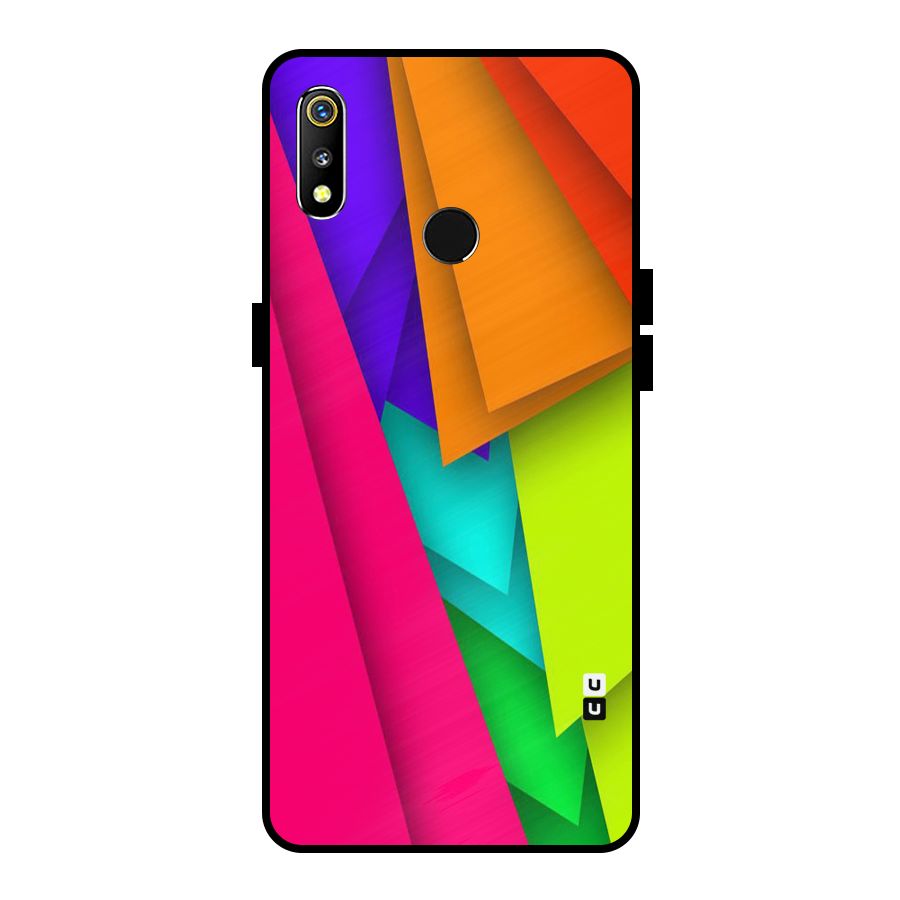 Bring In Colors Metal Back Case for Realme 3i