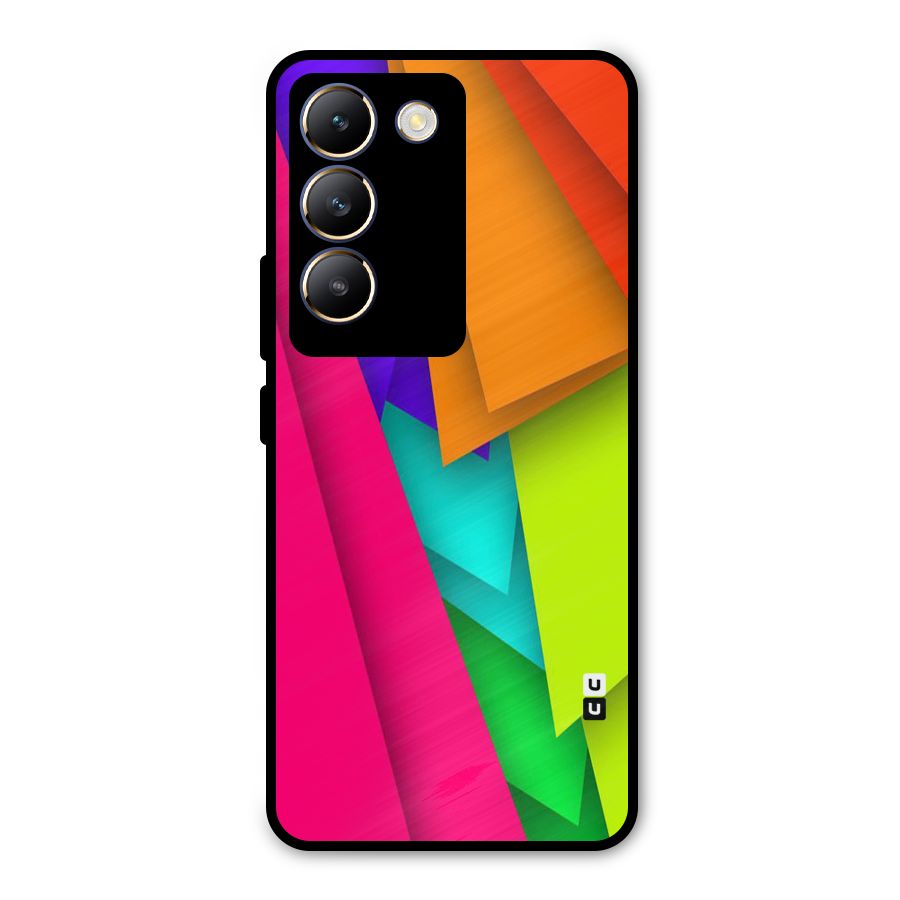 Bring In Colors Metal Back Case for Vivo T3 5G