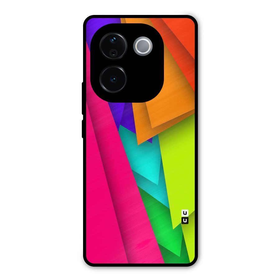 Bring In Colors Metal Back Case for Vivo T3 Pro