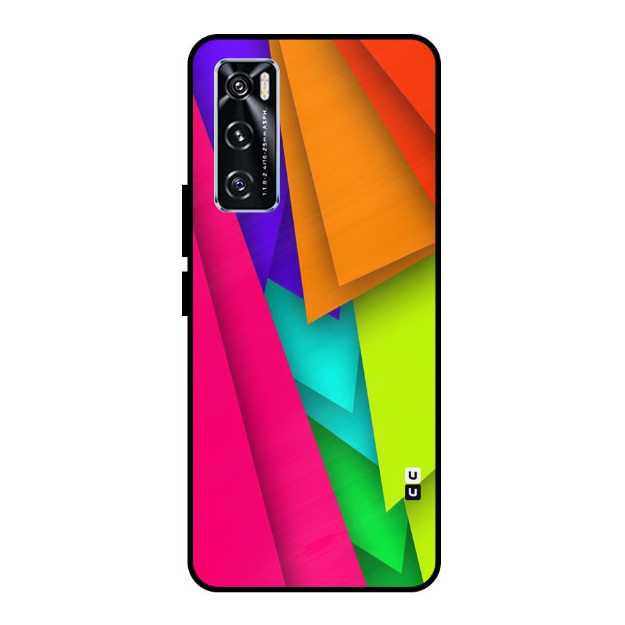 Bring In Colors Metal Back Case for Vivo V20 SE