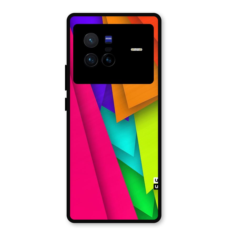 Bring In Colors Metal Back Case for Vivo X80