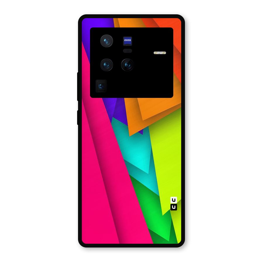 Bring In Colors Metal Back Case for Vivo X80 Pro