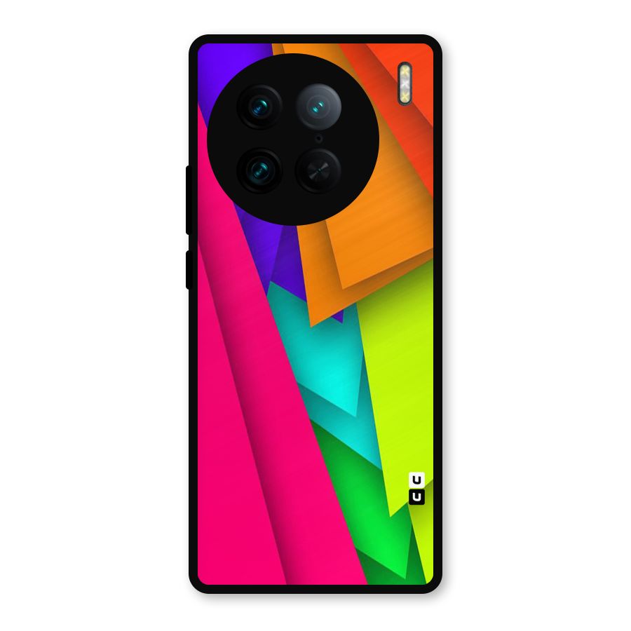 Bring In Colors Metal Back Case for Vivo X90 Pro