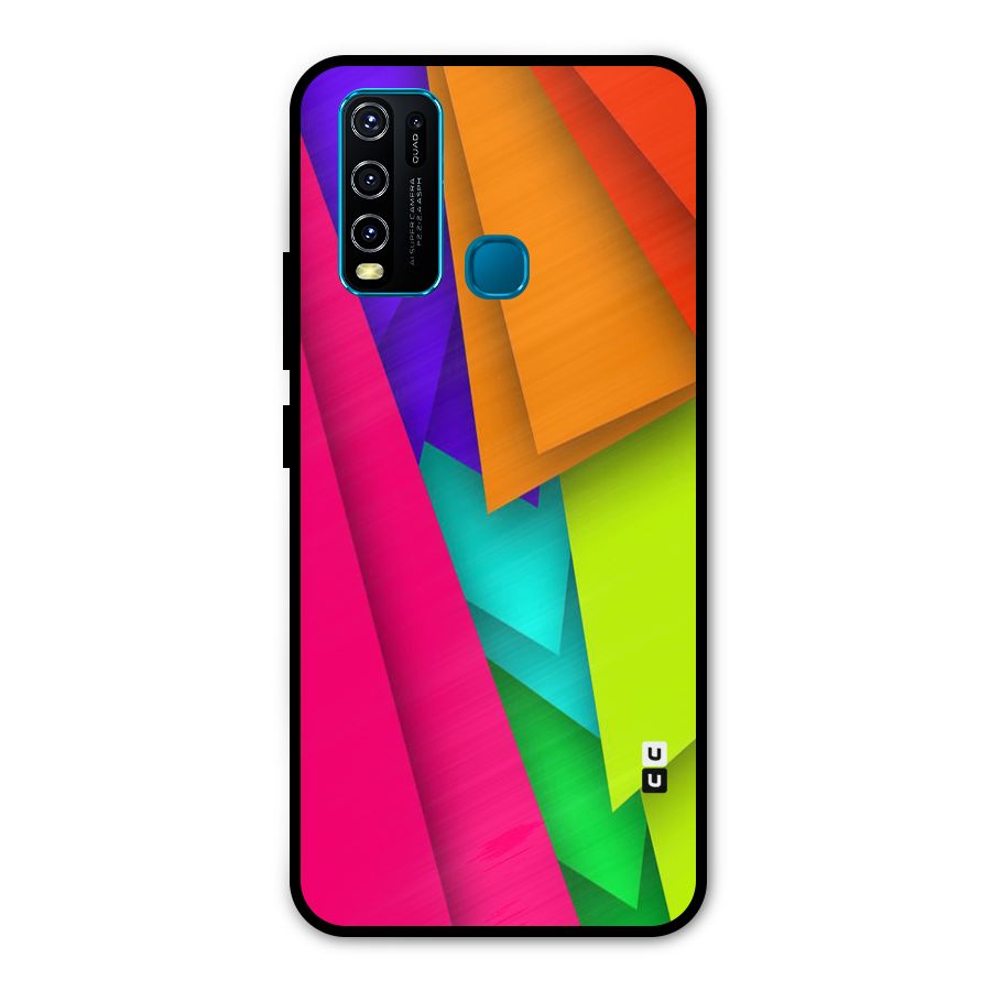 Bring In Colors Metal Back Case for Vivo Y30