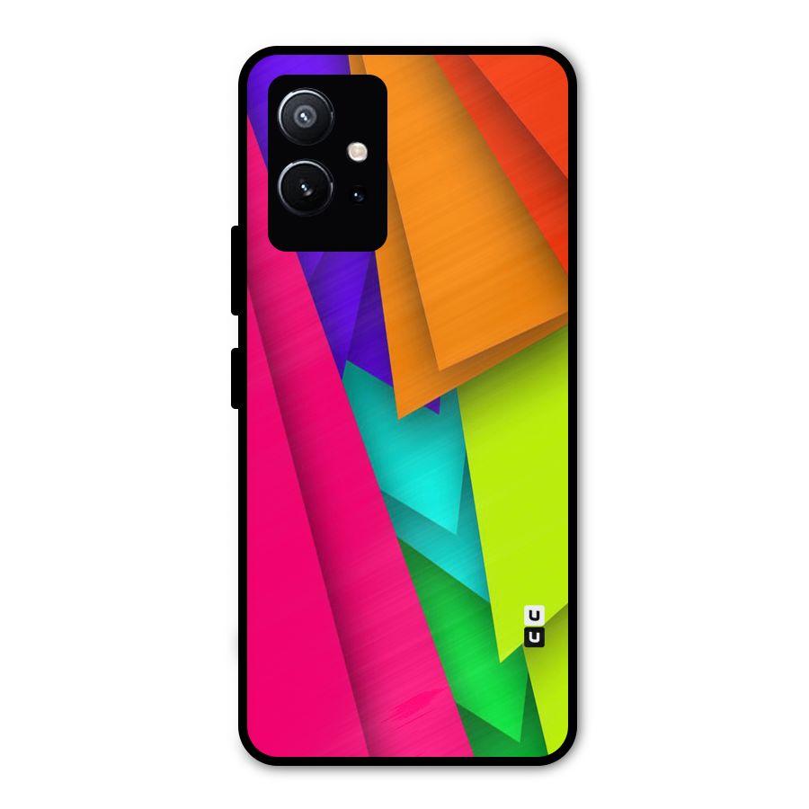 Bring In Colors Metal Back Case for Vivo Y75 5G